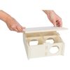 TRIXIE Casa para roedores con 4 estancias madera 25x10x25 cm