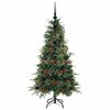vidaXL &Aacute;rbol de Navidad artificial con ramas articuladas Verde 120 cm