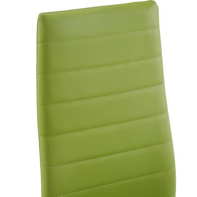 vidaXL Conjunto de mesa y sillas de comedor 5 piezas verde