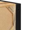 vidaXL Mesita de noche madera maciza de mango 40x35x40 cm