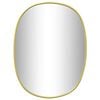 vidaXL Espejo de pared dorado 30x25 cm