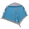 vidaXL 3 persona Azul Poli&eacute;ster 185T