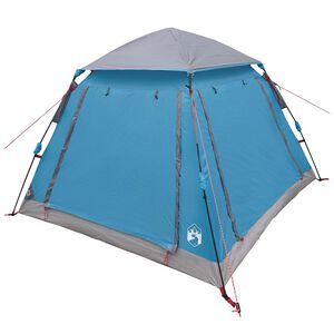 vidaXL 3 persona Azul Poli&eacute;ster 185T
