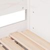 vidaXL Sof&aacute; cama nido madera maciza de pino blanco 90x200 cm