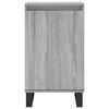 vidaXL Aparadores 2 uds madera de ingeniería gris Sonoma 40x35x70 cm