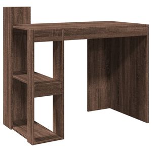 vidaXL Escritorio madera de ingenier&iacute;a marr&oacute;n roble 103,5x56,5x94 cm