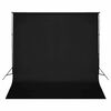 vidaXL Kit de estudio fotogr&aacute;fico con set de luces, fondo y reflector