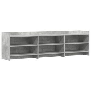 vidaXL Mueble de TV 168 x 33 x 47 cm Gris Hormig&oacute;n