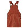 Vestido infantil pana color co&ntilde;ac 116