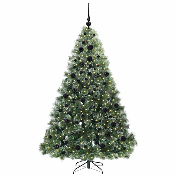 vidaXL &Aacute;rbol de Navidad artificial con 300 LED Verde 180 cm PE y PVC