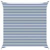 vidaXL Toldo Vela de Sombra Azul y Blanco 4 x 4 m