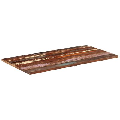 vidaXL Tablero de mesa rectangular madera maciza 60x120 cm 25-27 mm