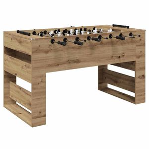 vidaXL Mesa de Futbol&iacute;n Roble artisan 146,5 x 74 x 85 cm