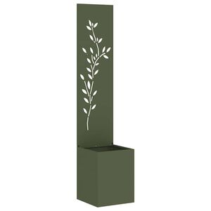 vidaXL Pantalla de Privacidad para Jard&iacute;n Verde oliva 32 x 32 x 150 cm