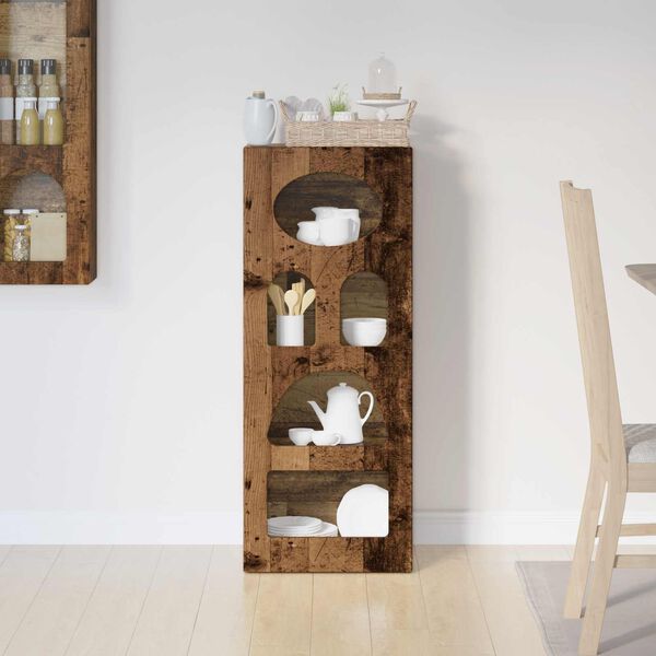 vidaXL Aparador Madera vieja 40 x 35 x 100,5 cm Madera de ingenier&iacute;a