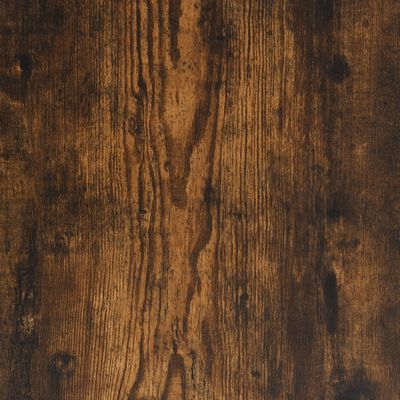 vidaXL Mesita de noche madera contrachapada roble ahumado 40x42x60 cm
