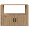 vidaXL Vitrina Roble artisan 80 x 30 x 60 cm Madera contrachapada