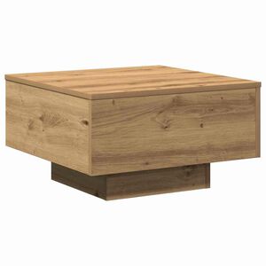 vidaXL Mesa de Caf&eacute; Roble artisan 55 x 55 x 31 cm