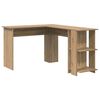 vidaXL Escritorio de Esquina Roble artisan Madera de ingenier&iacute;a