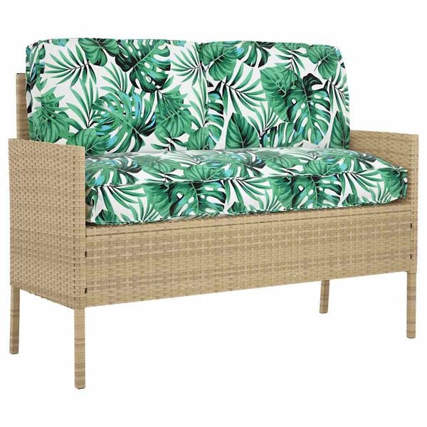 vidaXL Juego de Cojines Hoja 3 pcs Patr&oacute;n de hoja Tela Oxford