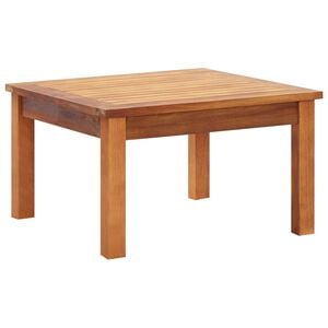 vidaXL Mesa de centro de jard&iacute;n madera maciza de acacia 60x60x36 cm
