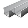 vidaXL Moldura Aluminio