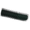 vidaXL Cerca Hexagonal 0,4 x 50 m PVC Verde