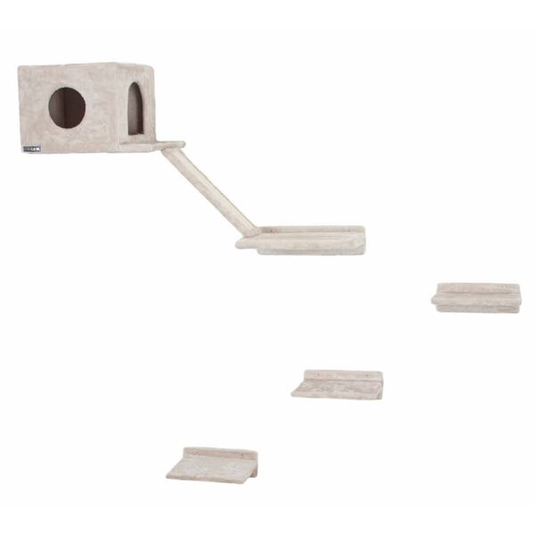 Kerbl Rascador de pared para gatos Mont Blanc madera beige