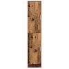 vidaXL Cantero Madera vieja 35 x 39 x 168 cm Madera contrachapada
