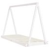 vidaXL Estructura de cama para ni&ntilde;os madera de pino blanco 80x200 cm