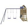 vidaXL Parque infantil de exterior madera de pino impregnada