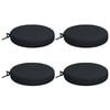 vidaXL Cojines de Asiento de 4 Piezas SOEST 4 uds. 100% Poli&eacute;ster
