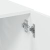 vidaXL Armario de madera de ingenier&iacute;a blanco 80x42,5x225 cm