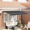 vidaXL Toldo Retr&aacute;ctil Antracita 300 x 200 cm tela