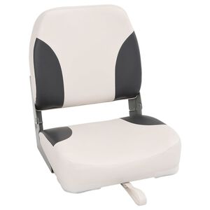 vidaXL Silla de barco con correa de fijaci&oacute;n plegable 41x36x48 cm