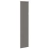 vidaXL Estor Enrollable Opaco gris 45x210 cm Tela Ancho 40,7 cm