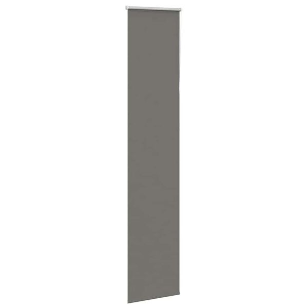 vidaXL Estor Enrollable Opaco gris 45x210 cm Tela Ancho 40,7 cm