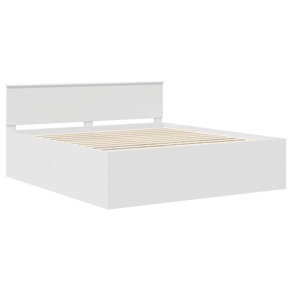 vidaXL Estructura de cama 180 x 200 cm Madera de ingenier&iacute;a