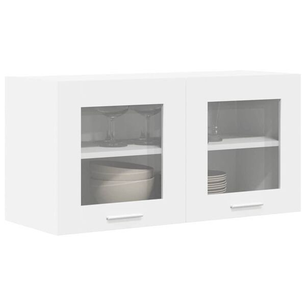 vidaXL Mueble colgante con puerta 80 x 31 x 40 cm Madera de ingenier&iacute;a