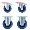 vidaXL Ruedas 12 unidades 100 mm