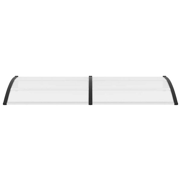 vidaXL Marquesina para puerta PC 240x100 cm