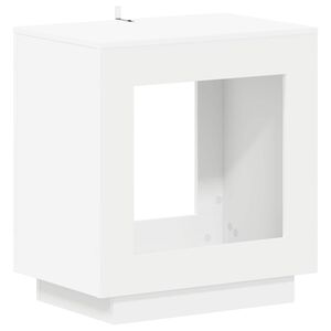 vidaXL Mesa lateral Blanco 60 x 40 x 65 cm Madera de ingenier&iacute;a