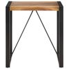 vidaXL Mesa de comedor madera maciza de acacia 70x70x75 cm