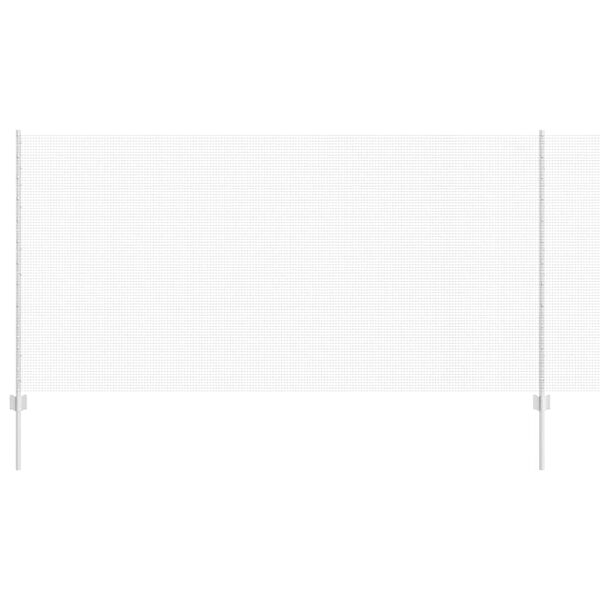 vidaXL Valla con Poste Plateado 1,2 x 50 m Acero