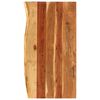 vidaXL Encimera para armario tocador madera maciza acacia 100x52x3,8cm