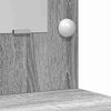 vidaXL Mesa de tocador 2 pcs Gris 40 x 41 x 75 cm Madera contrachapada