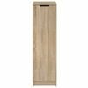 vidaXL Zapatero madera contrachapada roble Sonoma 30x35x100 cm