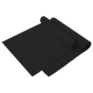 vidaXL Toallas Deportivas 2 uds. Negro 140 x 70 cm