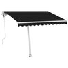 vidaXL Toldo de pie autom&aacute;tico gris antracita 350x250 cm