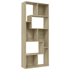 vidaXL Estanter&iacute;a madera contrachapada color roble Sonoma 67x24x161 cm